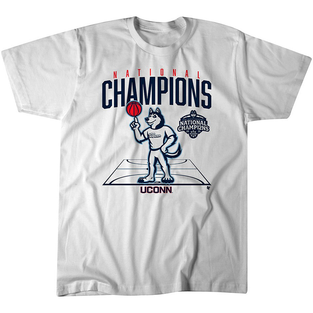 Uconn Women's Basketball National Champions 2025 T-Shirt Best Uconn Huskies Fan Apparel