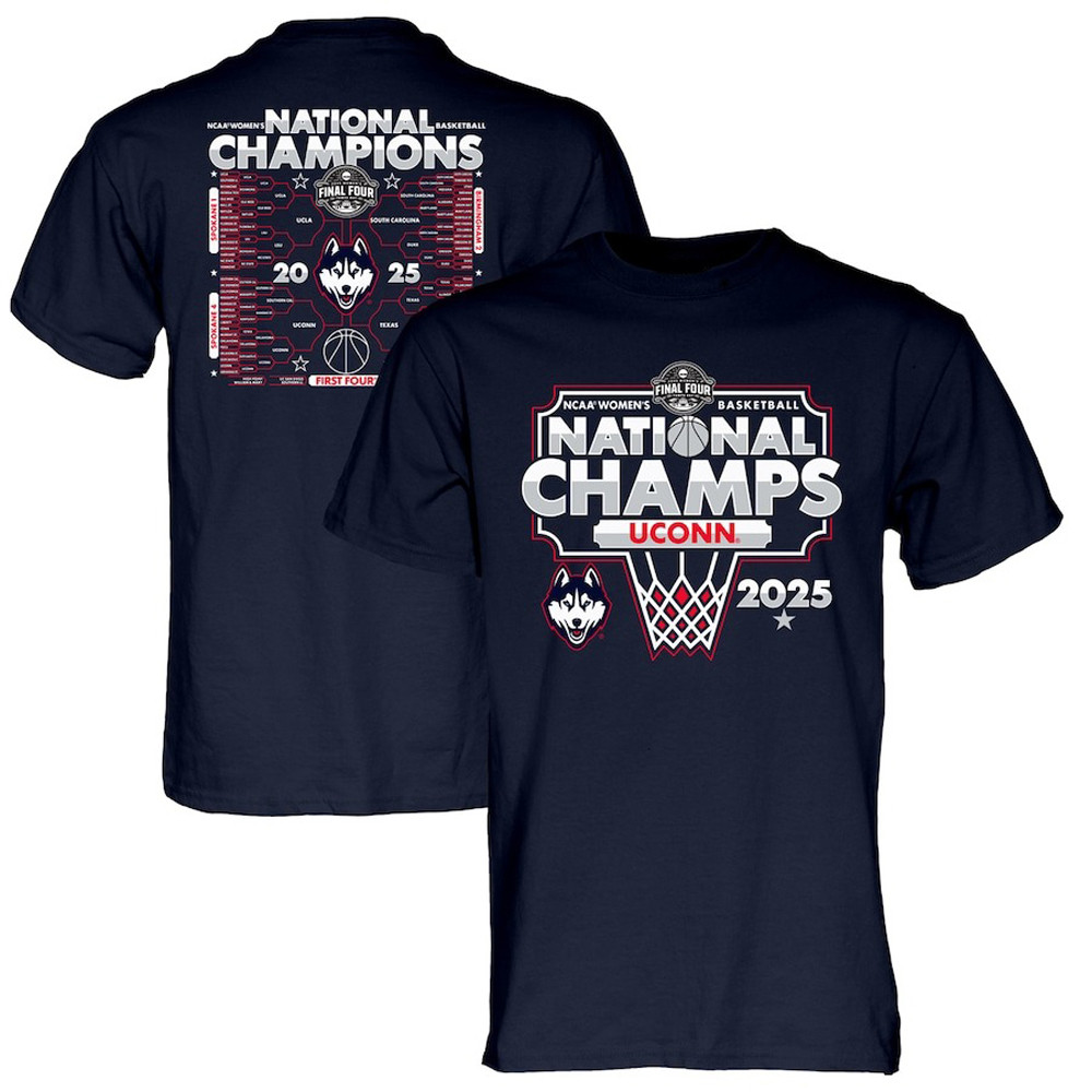 Uconn Women's Basketball National Champions 2025 T-Shirt Gifts For Basketball Lovers