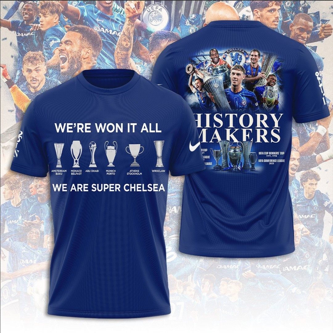 UEFA Champions League 25 Final History Makes T-Shirt Presents For Football Fans