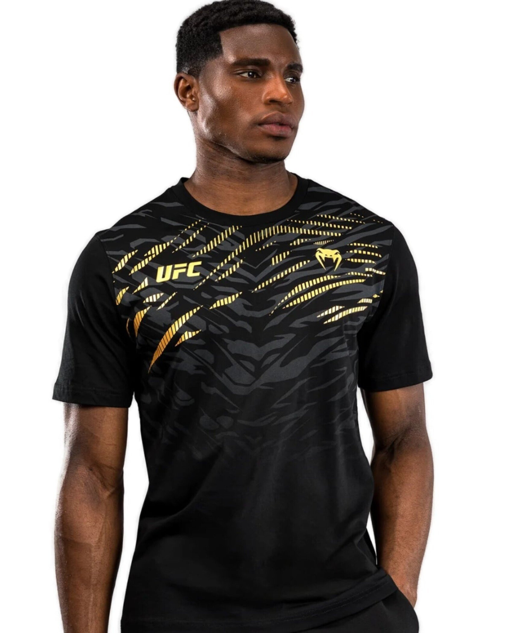 UFC Fusion Venum Replica T-Shirt Champion Gold Best Gift For UFC Lovers