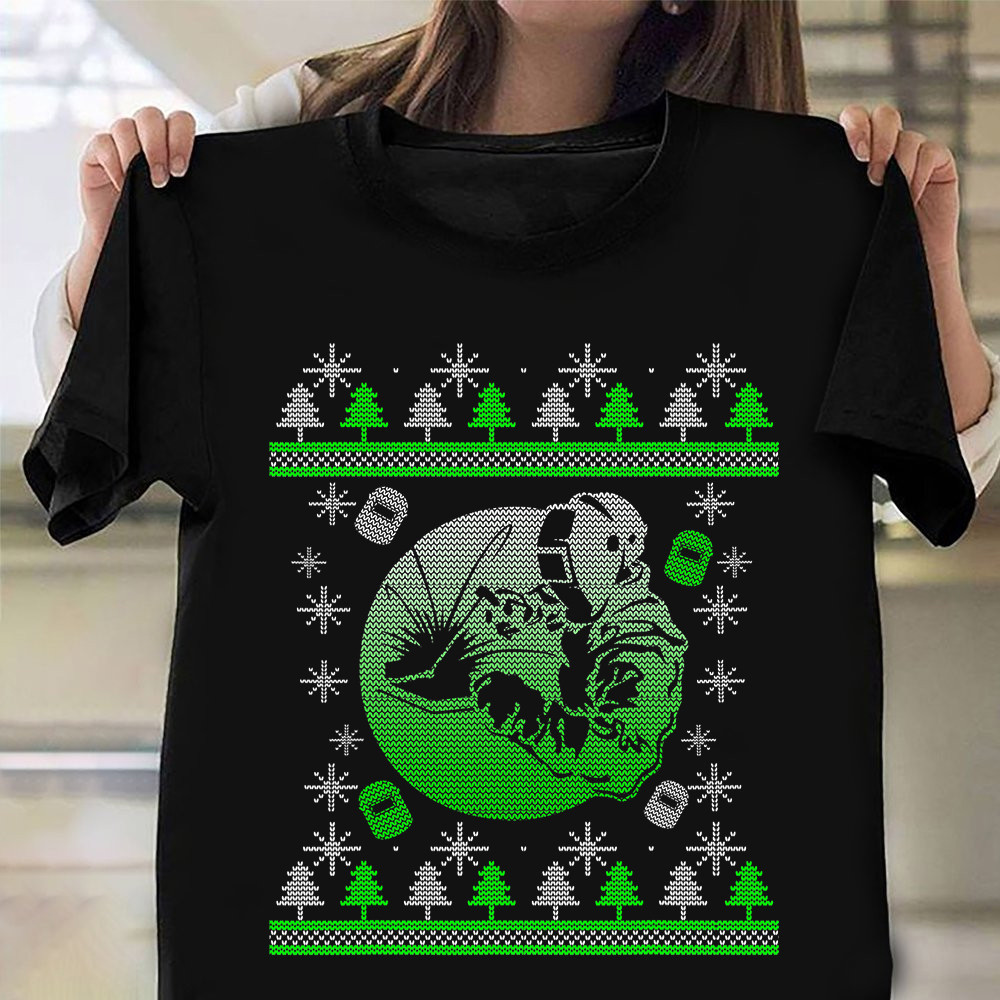 Ugly Christmas Sweater Welder Shirt Merry Xmas 2024 Clothes Gift Ideas For Uncle