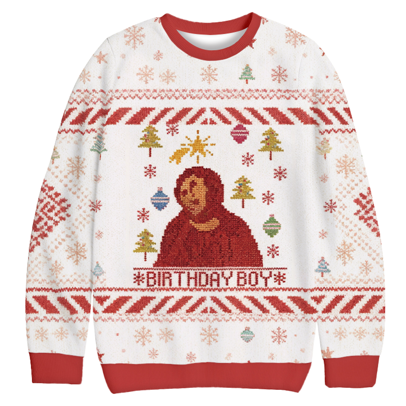 Ugly Jesus Christmas Ugly Sweatshirt Holiday Season Gag Gift Top Ugly Jesus Christmas Ugly Sweatshirt Holiday Season Gag Gift Top