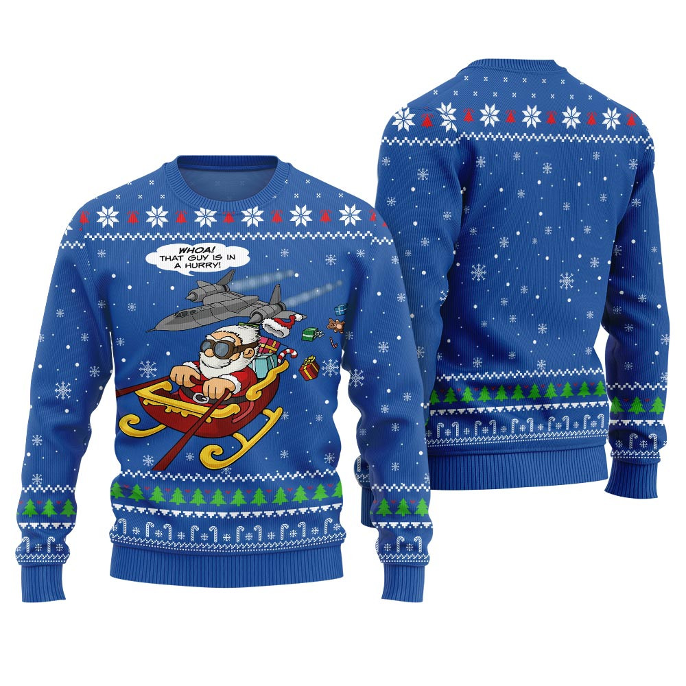 Ugly Santa Christmas Sweater For Pilot Royal Christmas Merch Gift That Brings Joy and Warmth