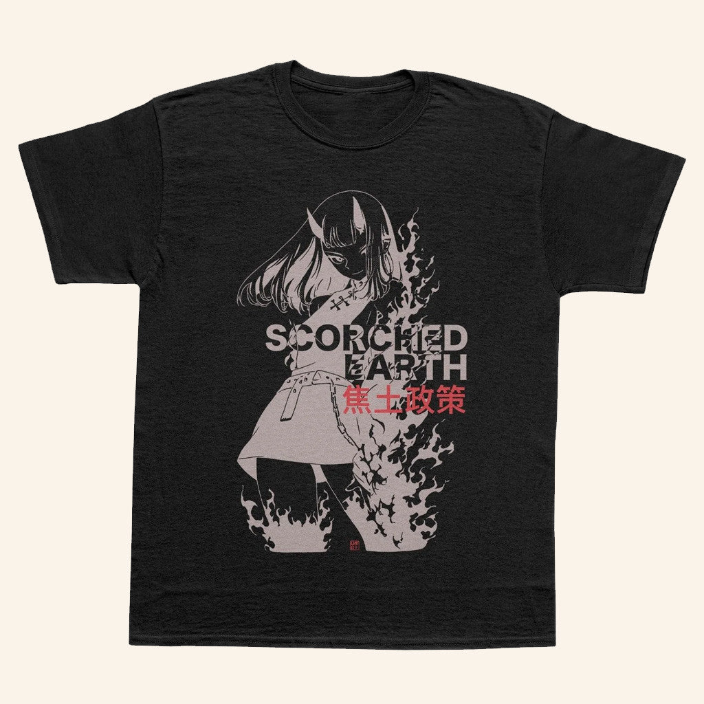 Umai Clothing Merch Scorched Earth T-Shirt Gifts For Best Friends