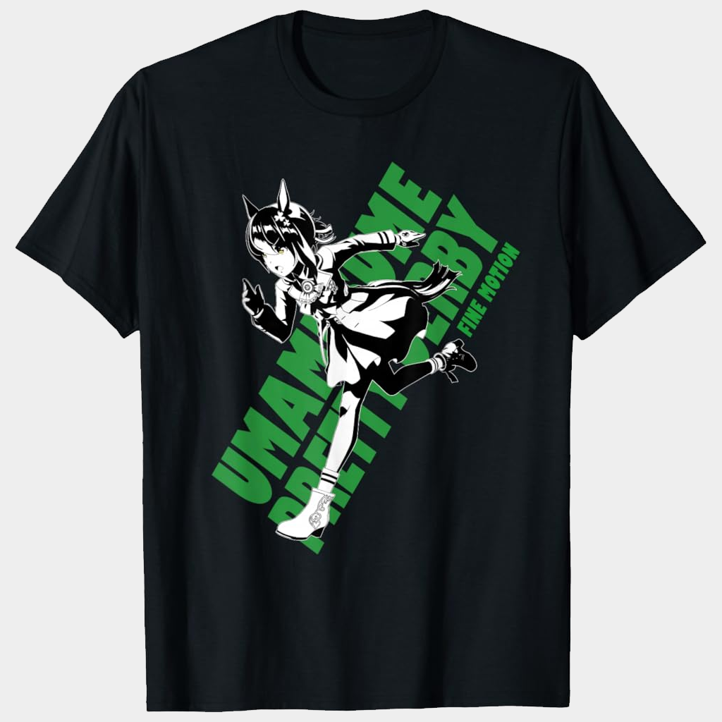Umamusume Merch Umamusume Pretty Derby Fine Motion T-Shirt Gifts For Best Friends