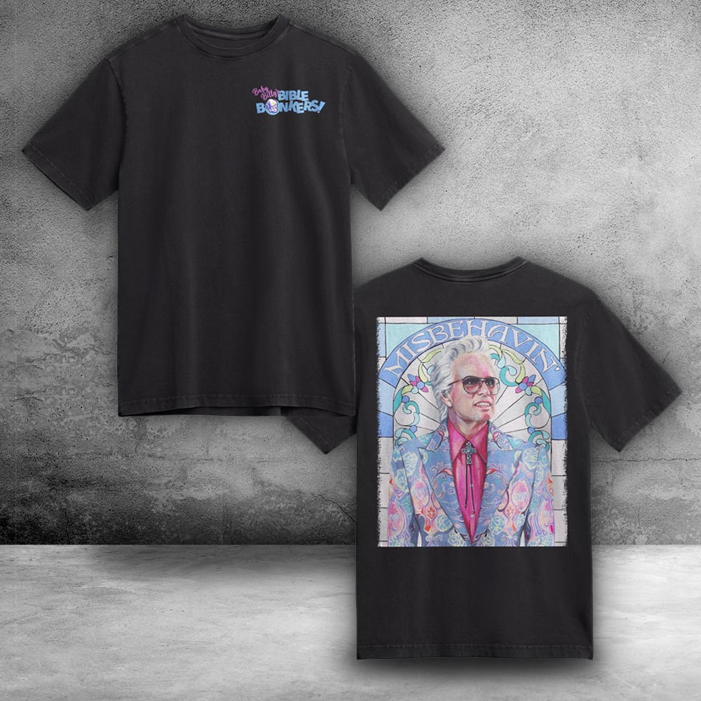 Uncle Baby Billy Bible Bonkers T-Shirt 90s Retro Humor Merch Gift For Music Fans