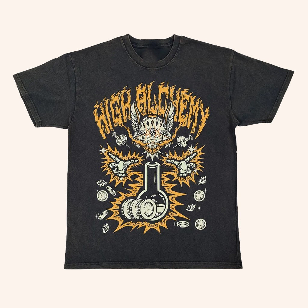 Uncle Reco Merch Vintage High Alchemy Wash T-Shirt Presents For Boyfriend Uncle Reco Merch Vintage High Alchemy Wash T-Shirt Presents For Boyfriend