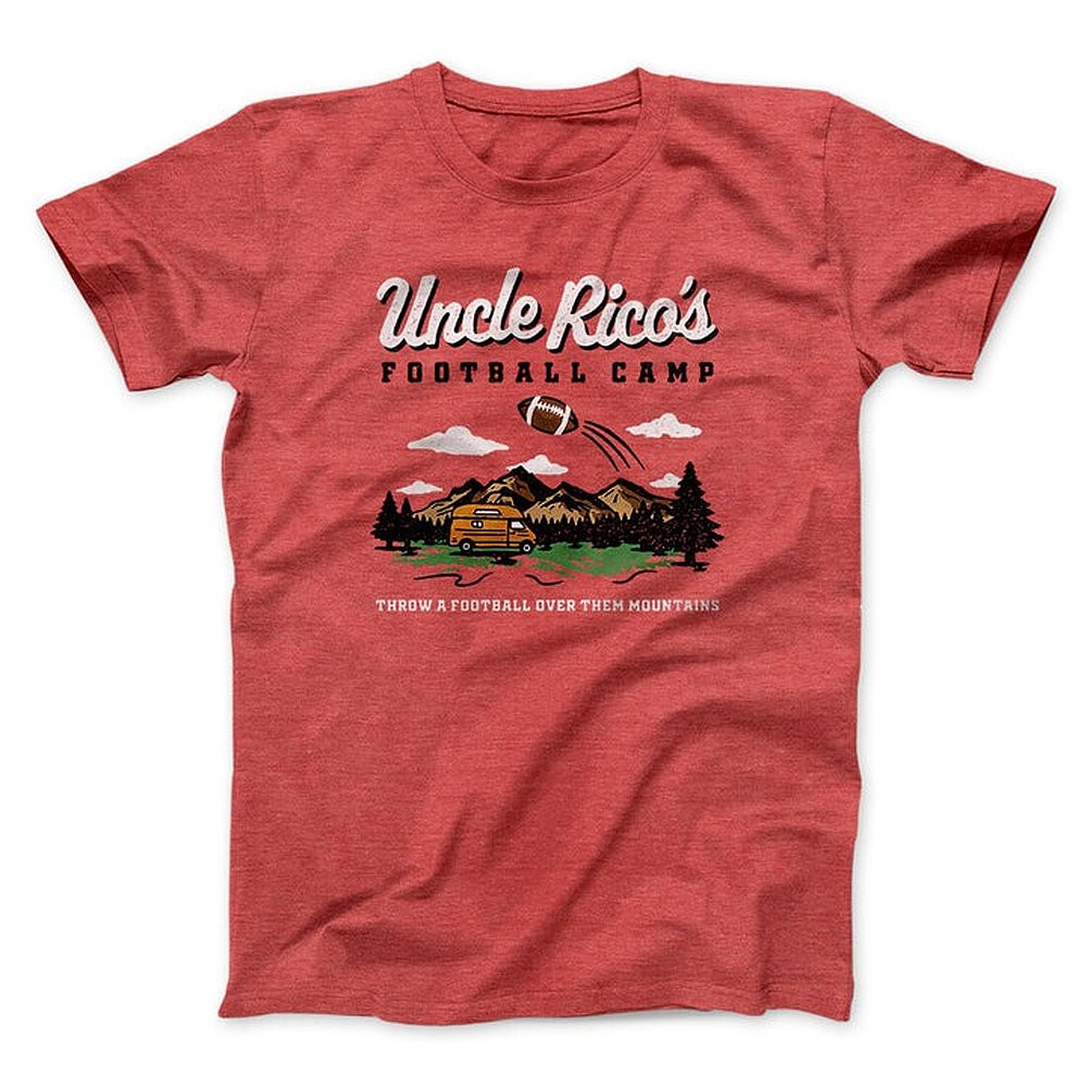 Uncle Ricos Football Camp T-Shirt Funny Napoleon Dynamite Tees Gifts For Dudes