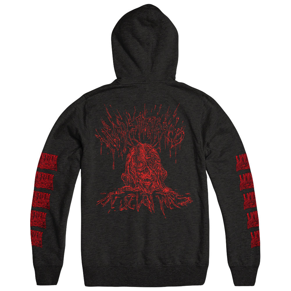 Undeath Merch Head Splattered Hoodie Undeath Hoodie Father'S Day Gifts For Metal Music Lovers Undeath Merch Head Splattered Hoodie Undeath Hoodie Father'S Day Gifts For Metal Music Lovers