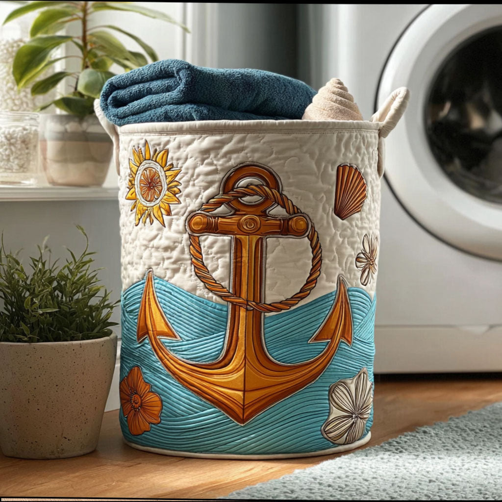 Undersea Magic Quilted Laundry Basket Halloween Merch Gift