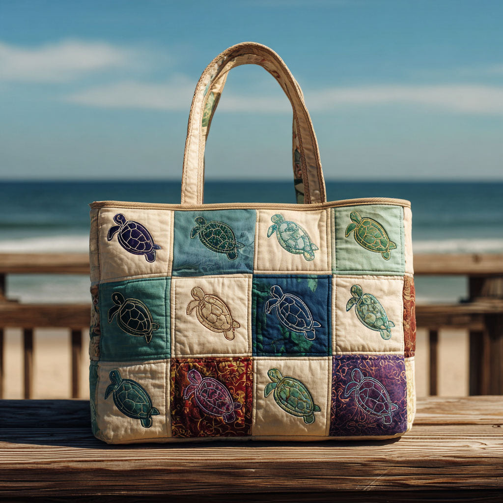 Underwater Explorer Quilted Tote Bag Gift Ideas For Ocean Lovers