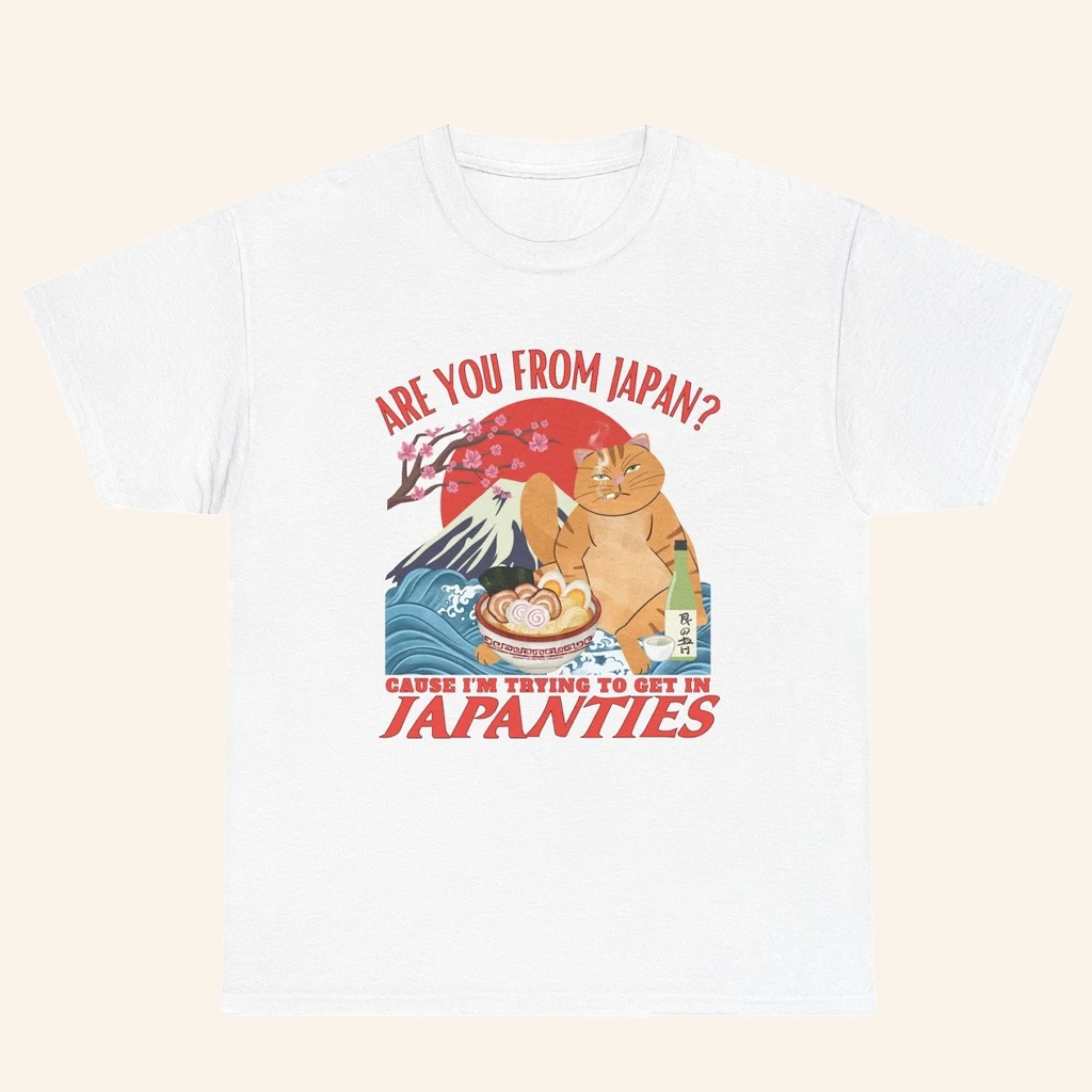 Unethical Threads Merch Are You From Japan Japanties T-Shirt Best Friends Gifts Unethical Threads Merch Are You From Japan Japanties T-Shirt Best Friends Gifts