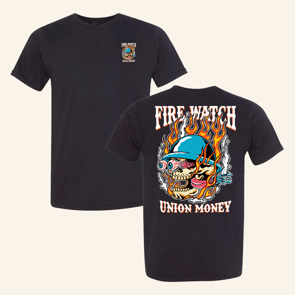 Union Money Merch Fire Watch T-Shirt Birthday Ideas For Boyfriend Union Money Merch Fire Watch T-Shirt Birthday Ideas For Boyfriend