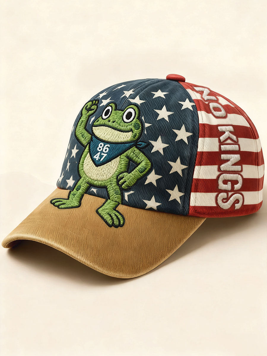 Unisex 8647 FDT Resist Frog Printed Hat Anti Fascist Merch Anti Trump Gifts