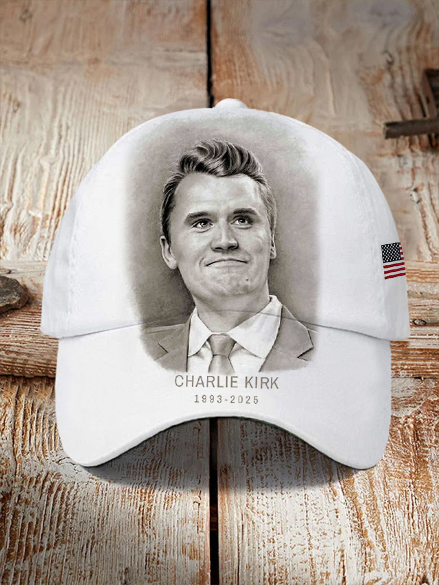 Unisex A True Patriot R I P Charlie Kirk Hat White This Is The Turning Point Clothing
