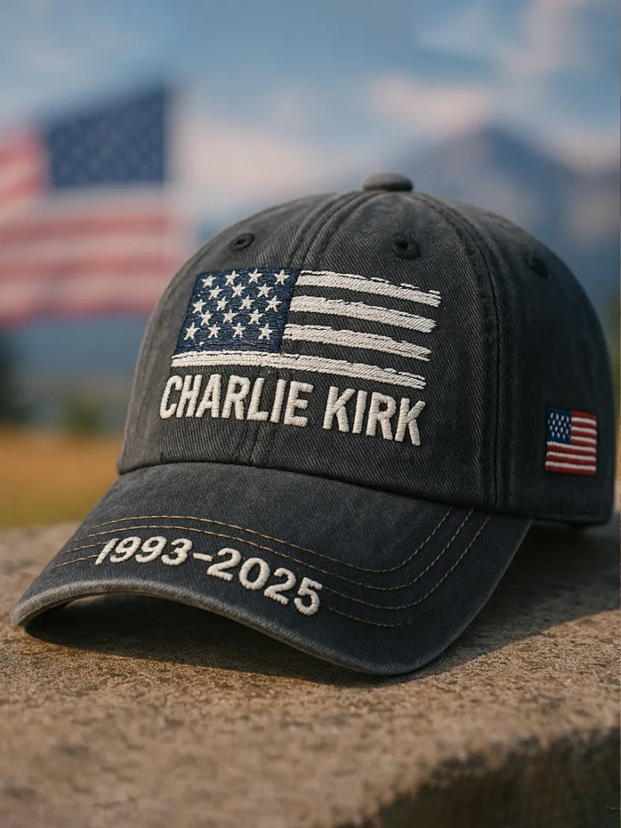 Unisex Freedom Is Not Free R I P Charlie Kirk Print Hat Black Charlie Kirk Freedom Clothing