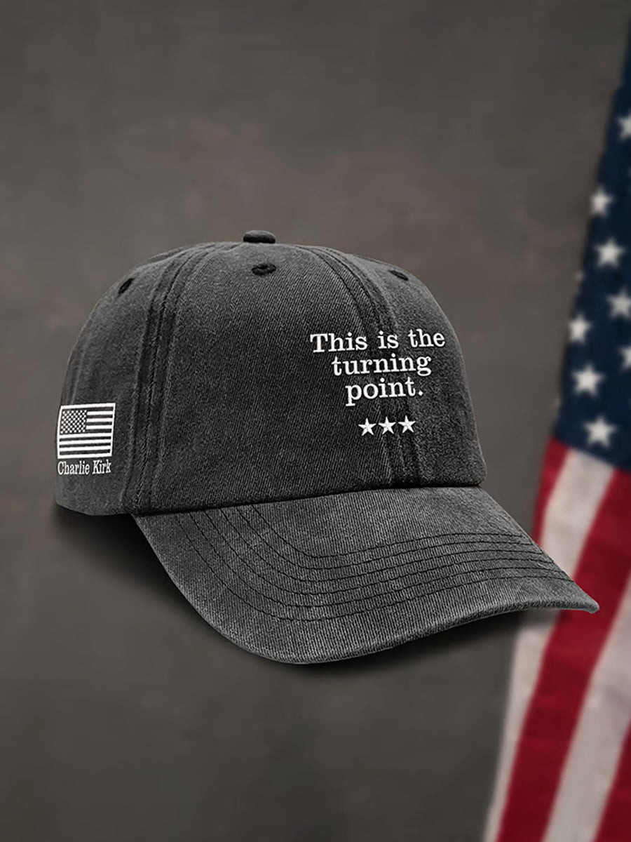 Unisex Freedom Is Not Free R I P Charlie Kirk Print Hat Black Charlie Kirk Freedom Merch