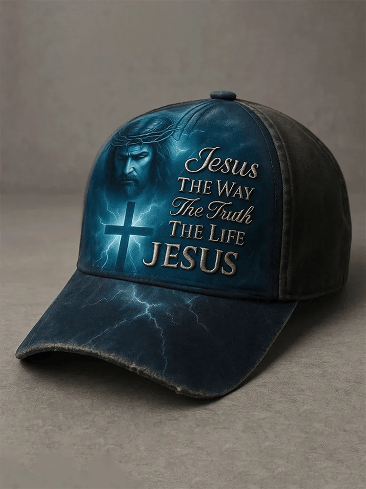Unisex Jesus The Way The Truth The Life Hat Unique Gift For Jesus Lovers