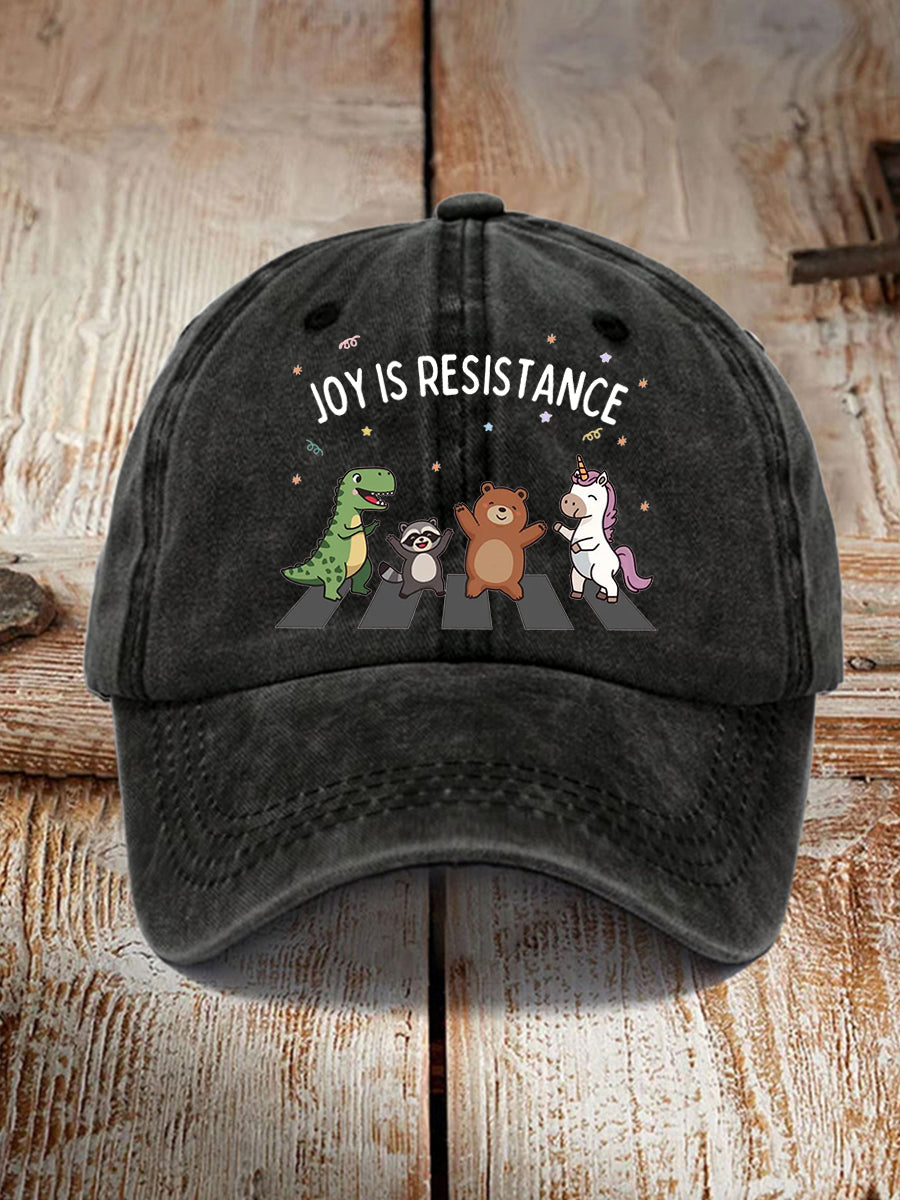 Unisex Joy Is Resistance Anti Fascism Hat No Kings Protest Merch Antifa Merch Gifts