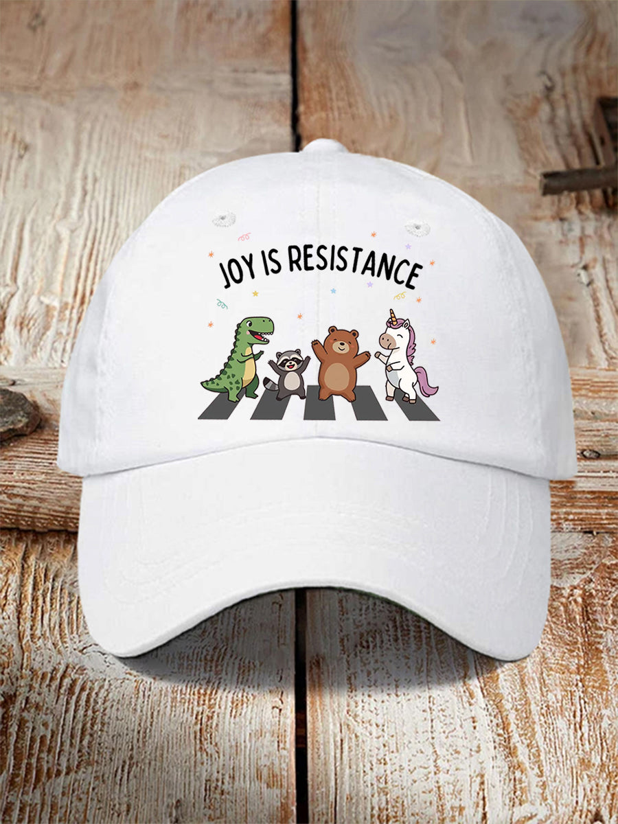 Unisex Joy Is Resistance Anti Fascism Hat No Kings Protest Merch Antifa Merch Gifts