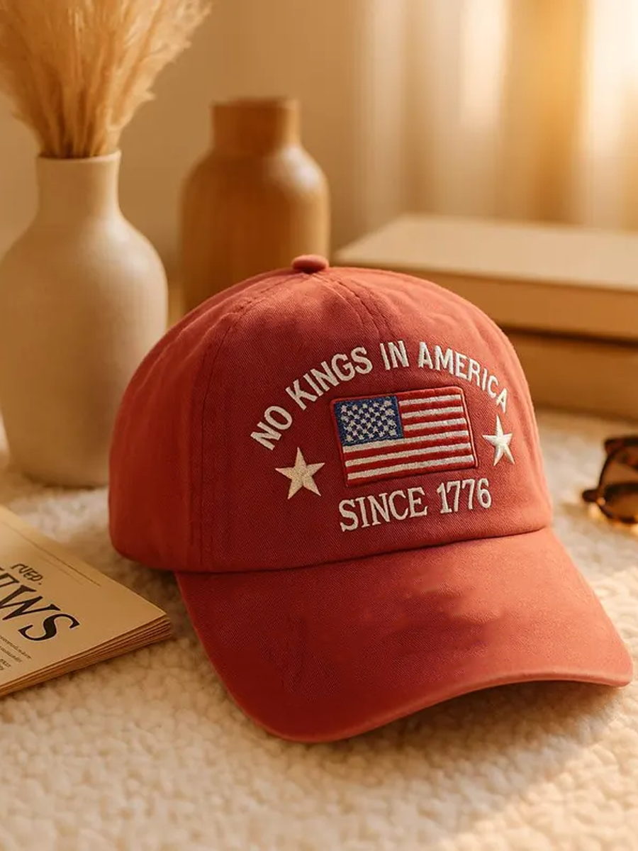 Unisex No Kings Design Print Hat Antifa Merch No Kings Protest Merch Anti Trump Gifts