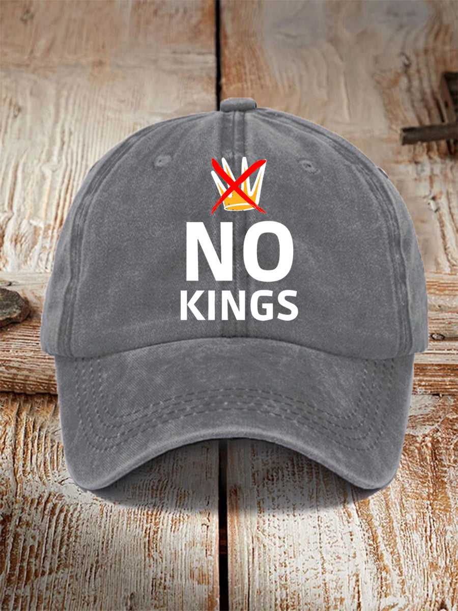 Unisex No Kings Hat Anti Fascist Merch No Kings Protest Merch Gifts For Democrats