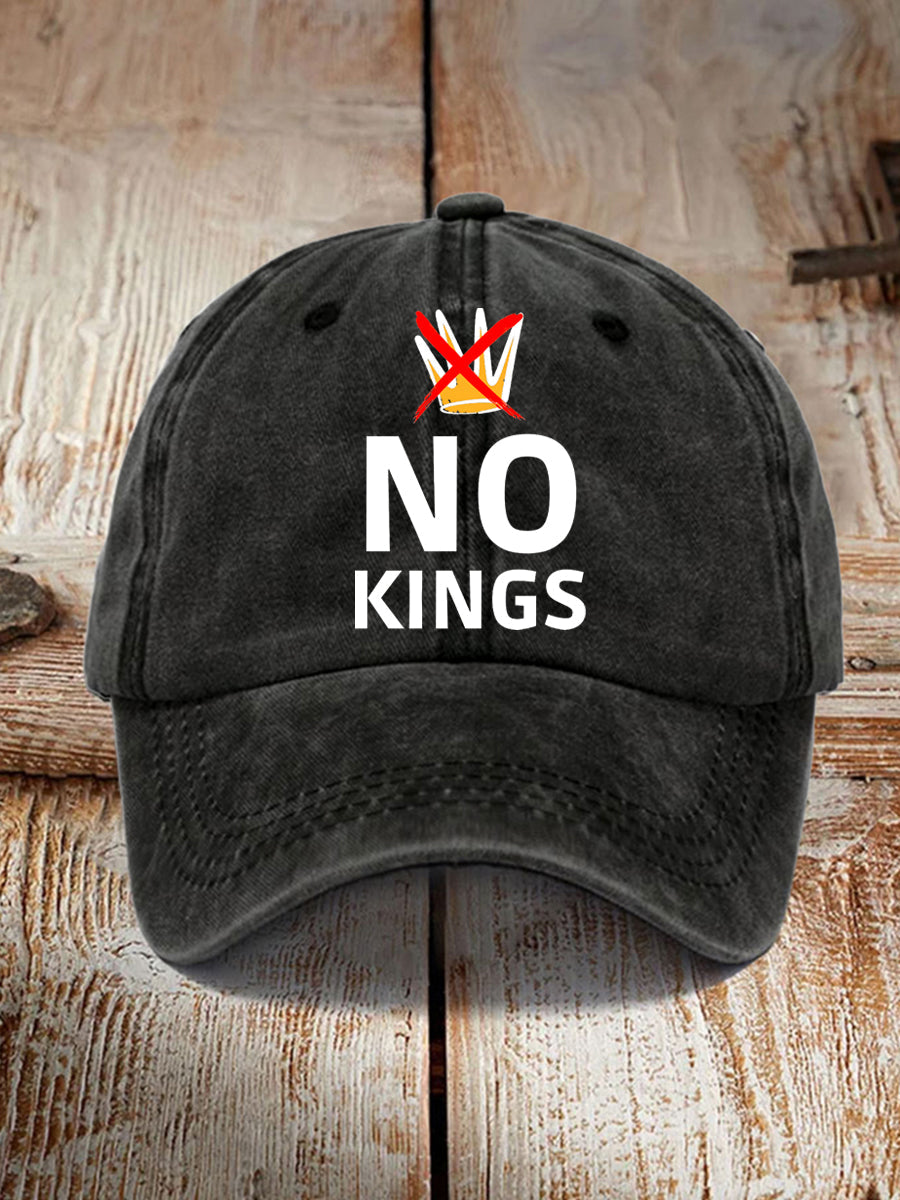 Unisex No Kings Hat Anti Fascist Merch No Kings Protest Merch Gifts For Democrats