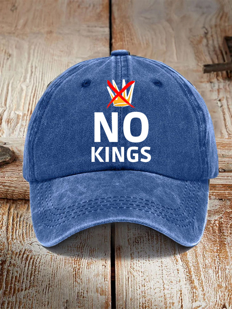 Unisex No Kings Hat Anti Fascist Merch No Kings Protest Merch Gifts For Democrats