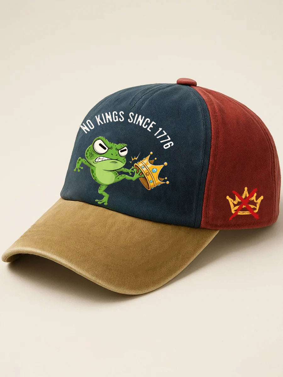 Unisex No Kings Since 1776 Frog Resist Hat No Kings Protest Merch Portland Frog Merch