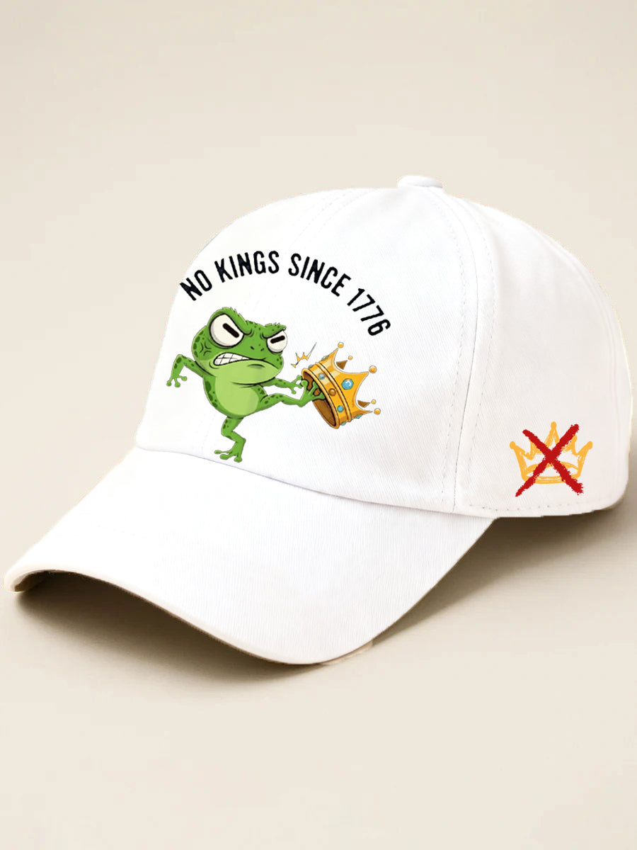 Unisex No Kings Since 1776 Frog Resist Hat No Kings Protest Merch Portland Frog Merch