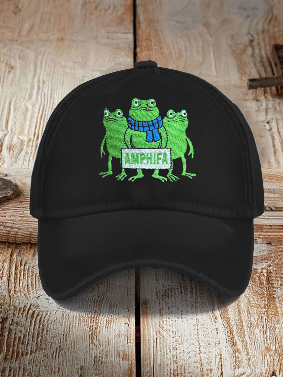 Unisex Resist Frog Point Print Hat No Kings Protest Merch Political Gifts For Liberals