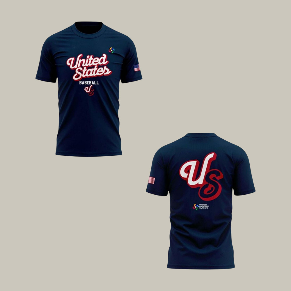 United State World Baseball Classic T-Shirt USA National Baseball Team Shirt Unique Fan Gift