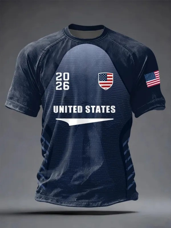 United States 2026 World Cup T-Shirt Soccer Fan Jersey Clothing Gift For USMNT Supporters