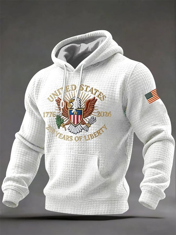 United States 250 Years Of Liberty Hoodie America 250th Anniversary Patriotic Mens Hoodies