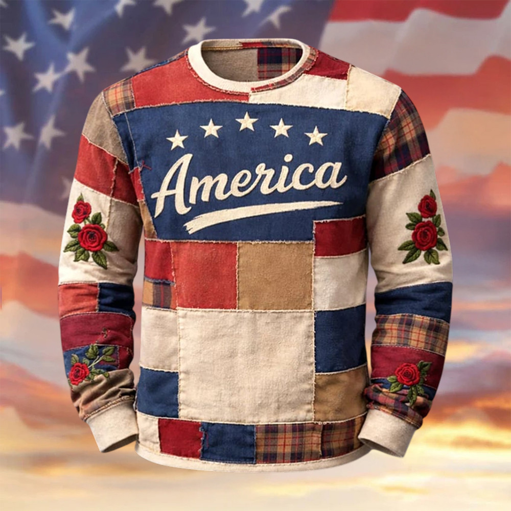 United States 250th Anniversary 1776 2026 Sweatshirt Independence Day Apparel 4Th Of July Gift