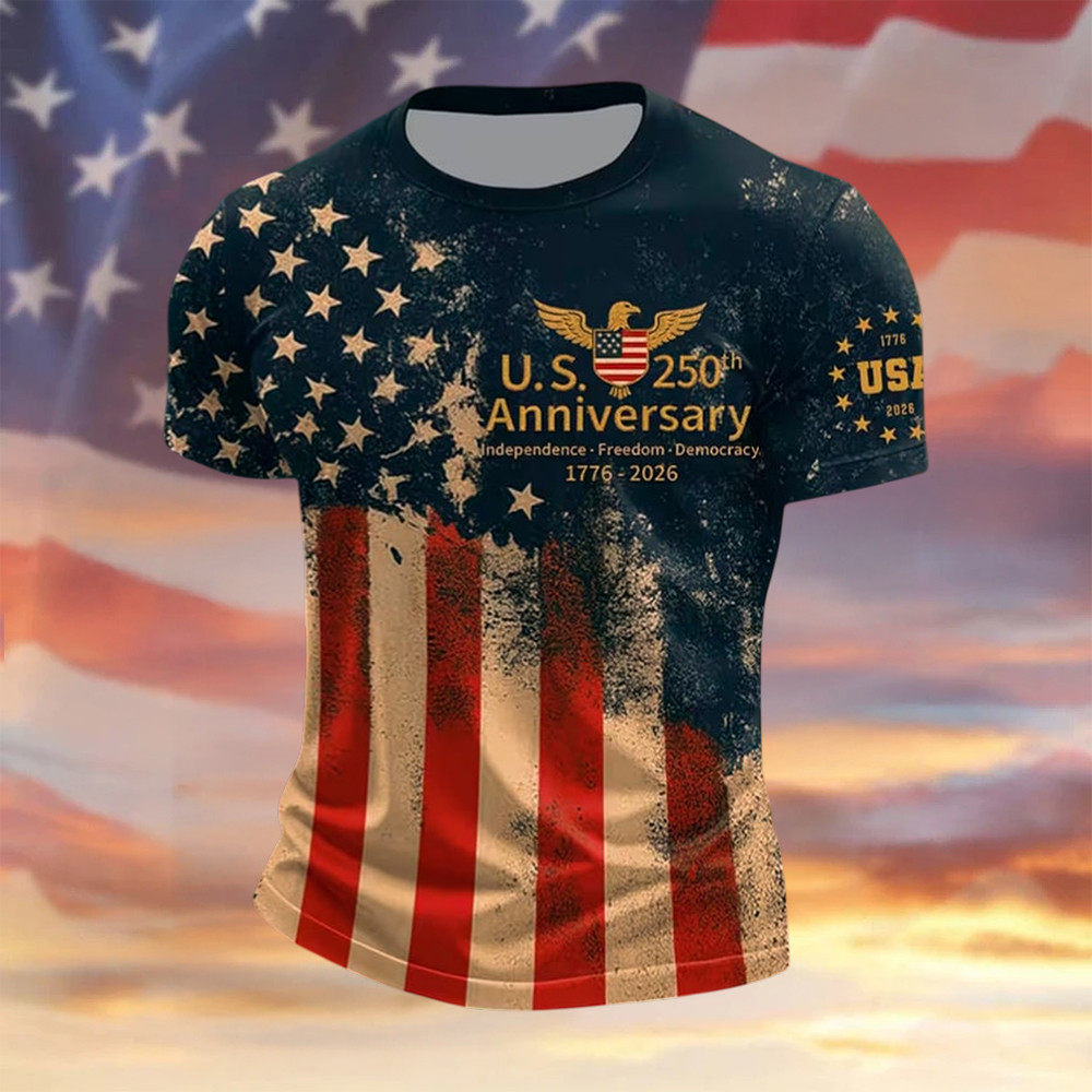 United States 250Th Anniversary 1776 2026 T-Shirt American 250 Years Birthday Clothes