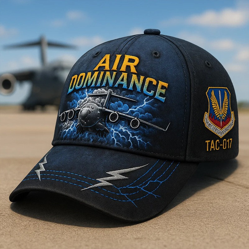 United States Air Dominance Veteran Hat TAC 017 Military Cap Presents For Patriots