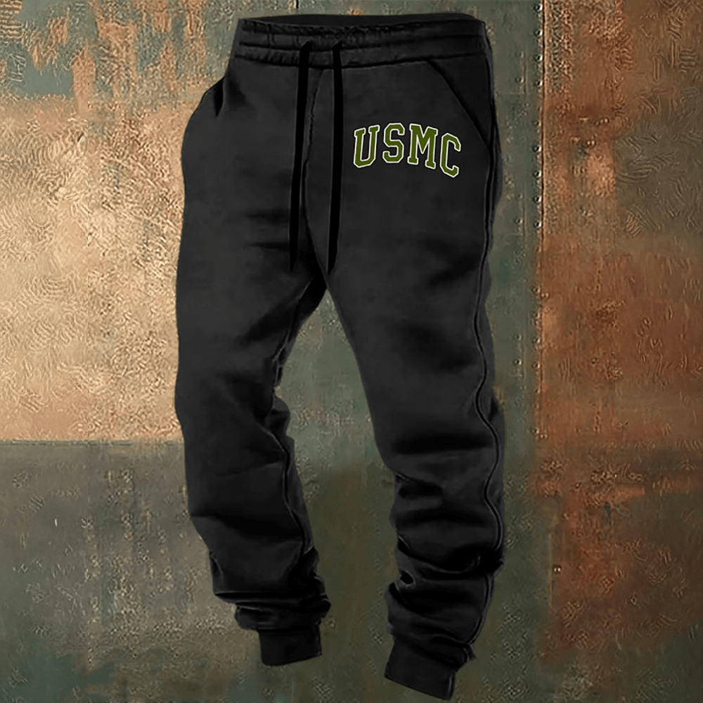 United States Marine Corps Black Sweatpants Usmc Merch Marine Corp Birthday Gifts