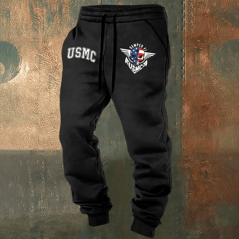 United States Marine Corps Sweatpants Semper Fi Veteran Apparel Gifts For Marine Veterans