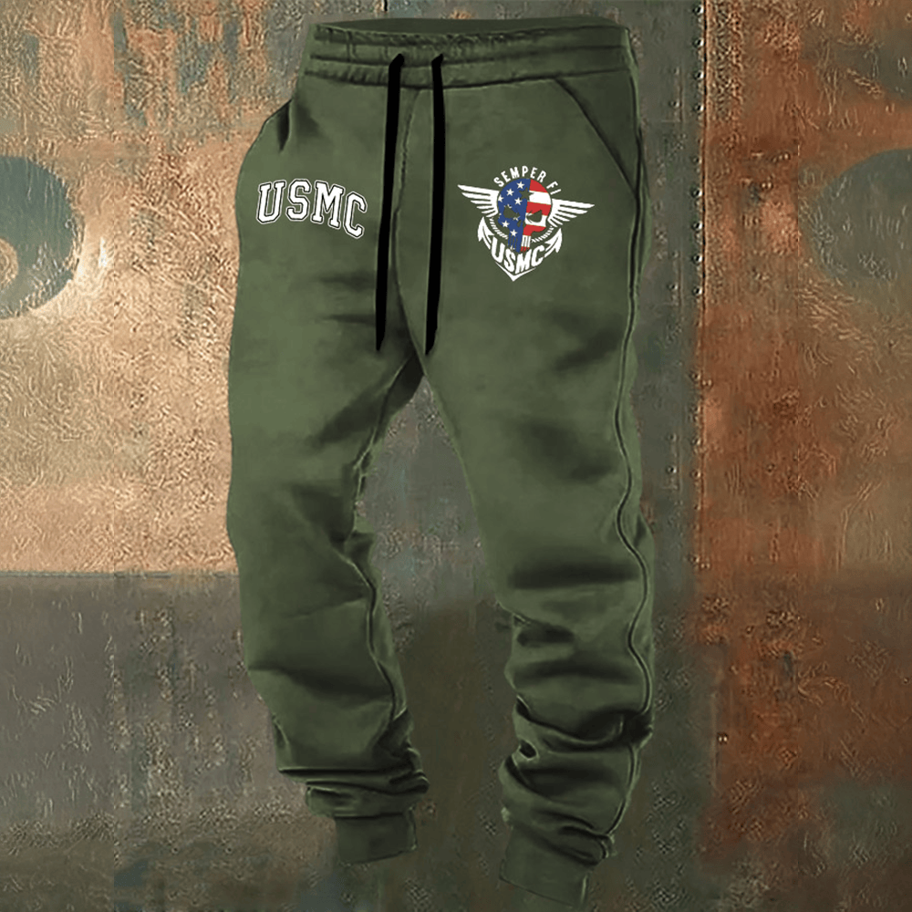 United States Marine Corps Sweatpants Semper Fi Veteran Apparel Gifts For Marine Veterans