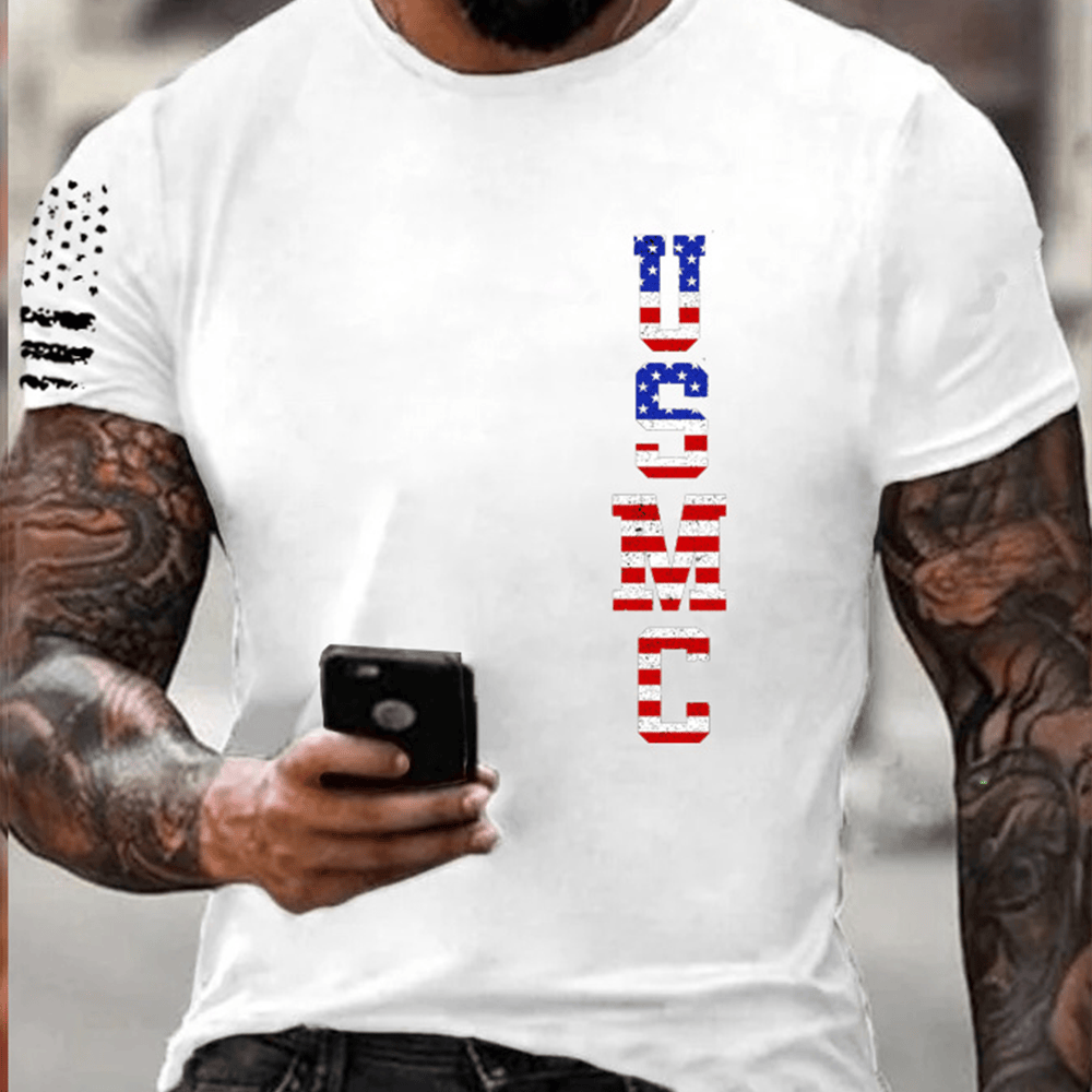 United States Marine Corps White T-Shirt Proud Marines Usmc Merch Usmc Christmas Gifts