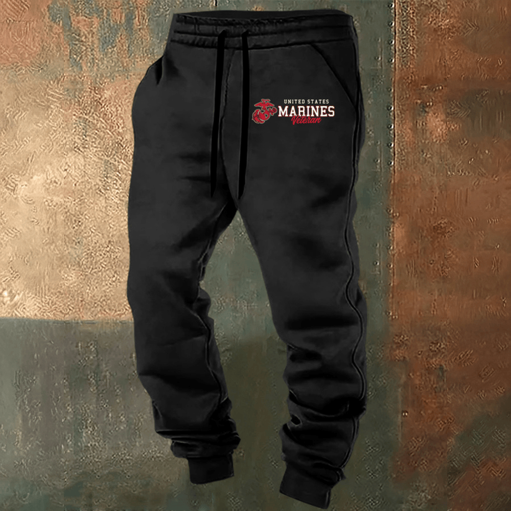 United States Marines Pattern Classic Sweatpants Patriotic Merch Usmc Christmas Gifts
