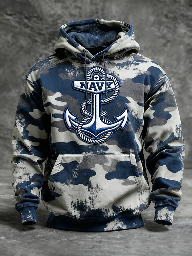 United States Navy 250th Anniversary Camo Hoodie Mens Patriotic Clothing Gifts For Navy United States Navy 250th Anniversary Camo Hoodie Mens Patriotic Clothing Gifts For Navy