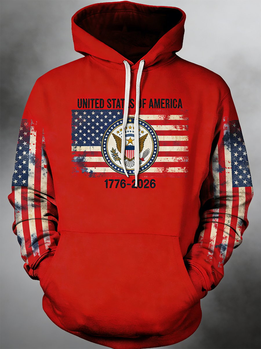 United States Of America 250Th Anniversary Hoodie 1776 2026 Mens Patriotic Hoodies Father Gifts United States Of America 250Th Anniversary Hoodie 1776 2026 Mens Patriotic Hoodies Father Gifts