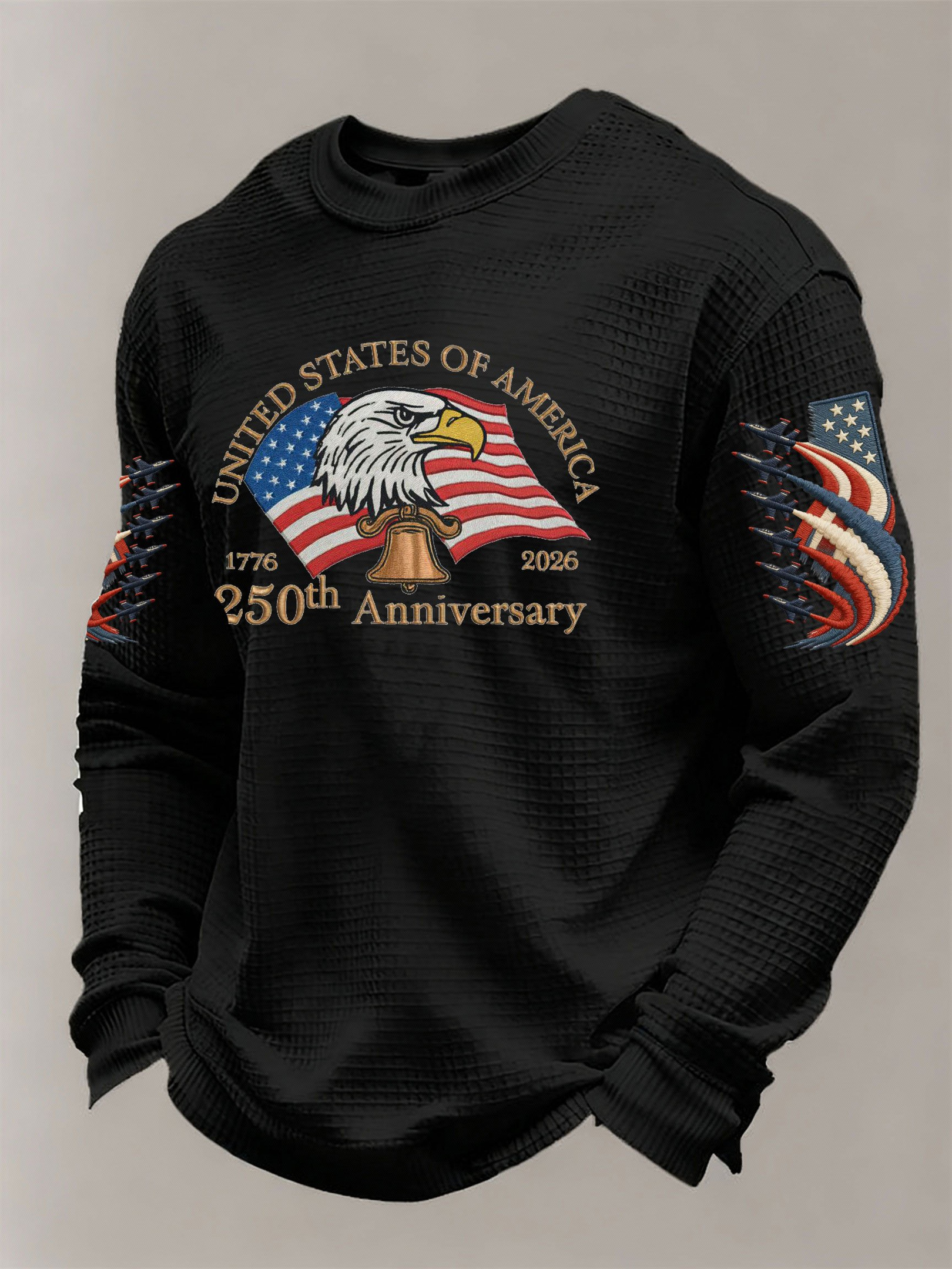 United States Of America 250th Anniversary Long Sleeve Shirt Men's Patriotic Apparel Gifts