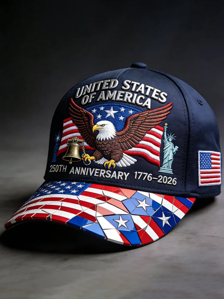 United States Of America Baseball Cap 250th Anniversary Hat Gift For 7th July