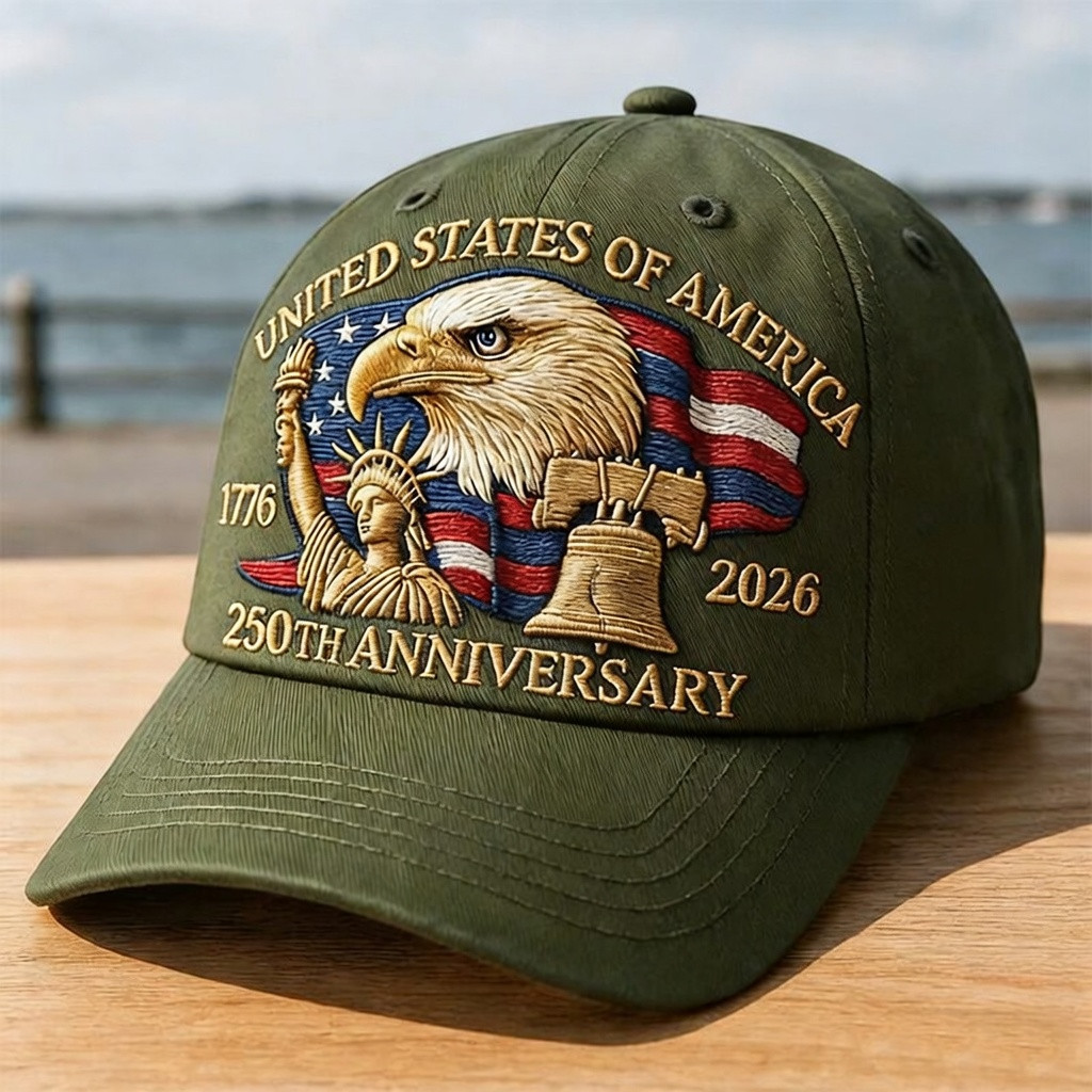 United States Of America Baseball Cap 250th Anniversary Hat Gift For Father