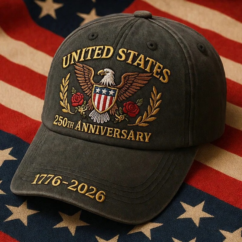 United States Of America Baseball Cap 250th Anniversary Hat Patriotic Presents