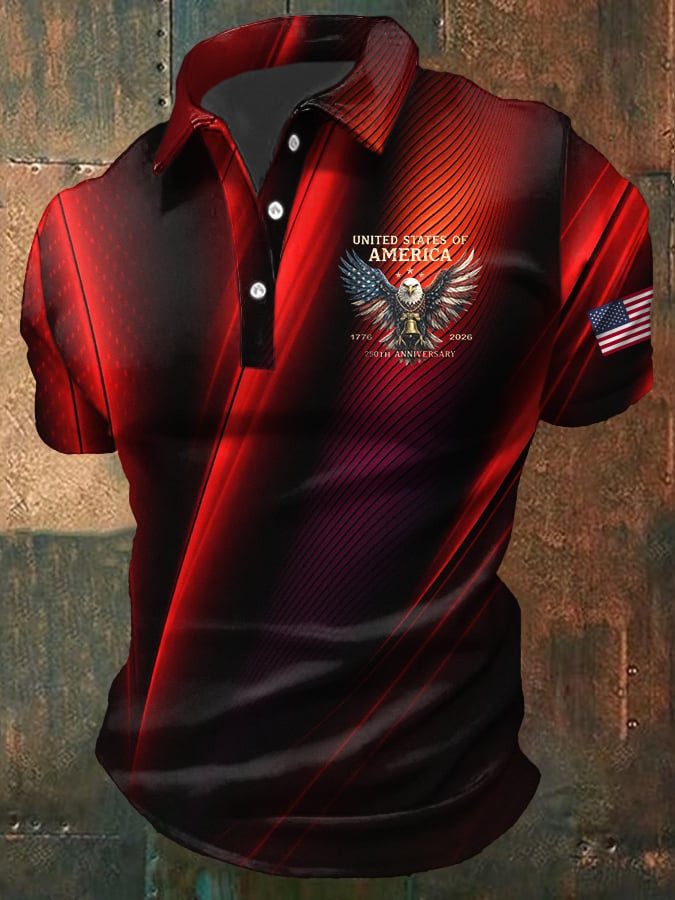 United States Of America Polo Shirt We The People Clothing Gift For Men