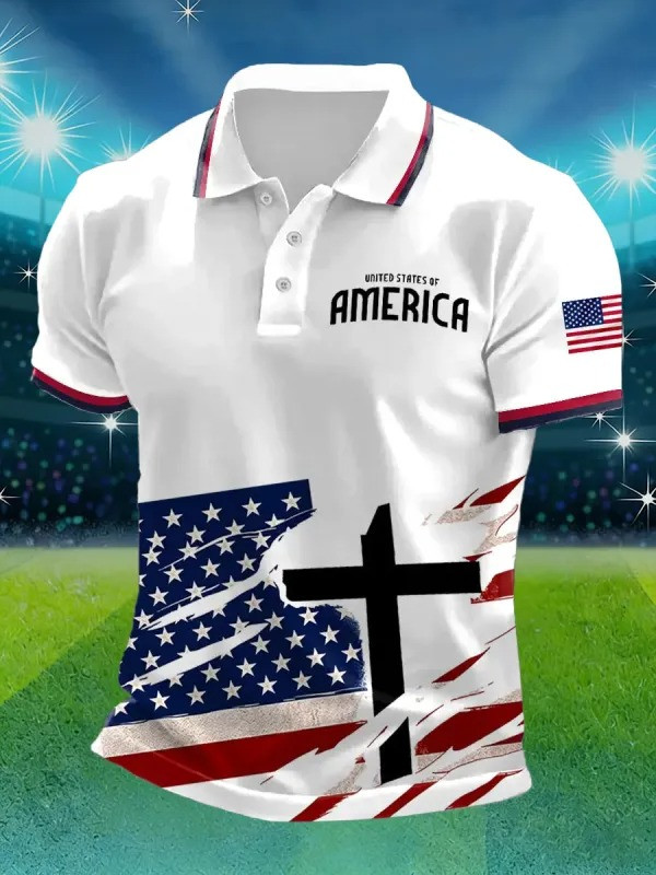 United States Of America Polo Shirt World Cup 2026 Soccer Fan Gear Gift For Patriotic Fans